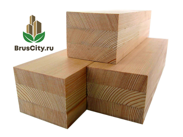 Клееный брус из сосны и ели
